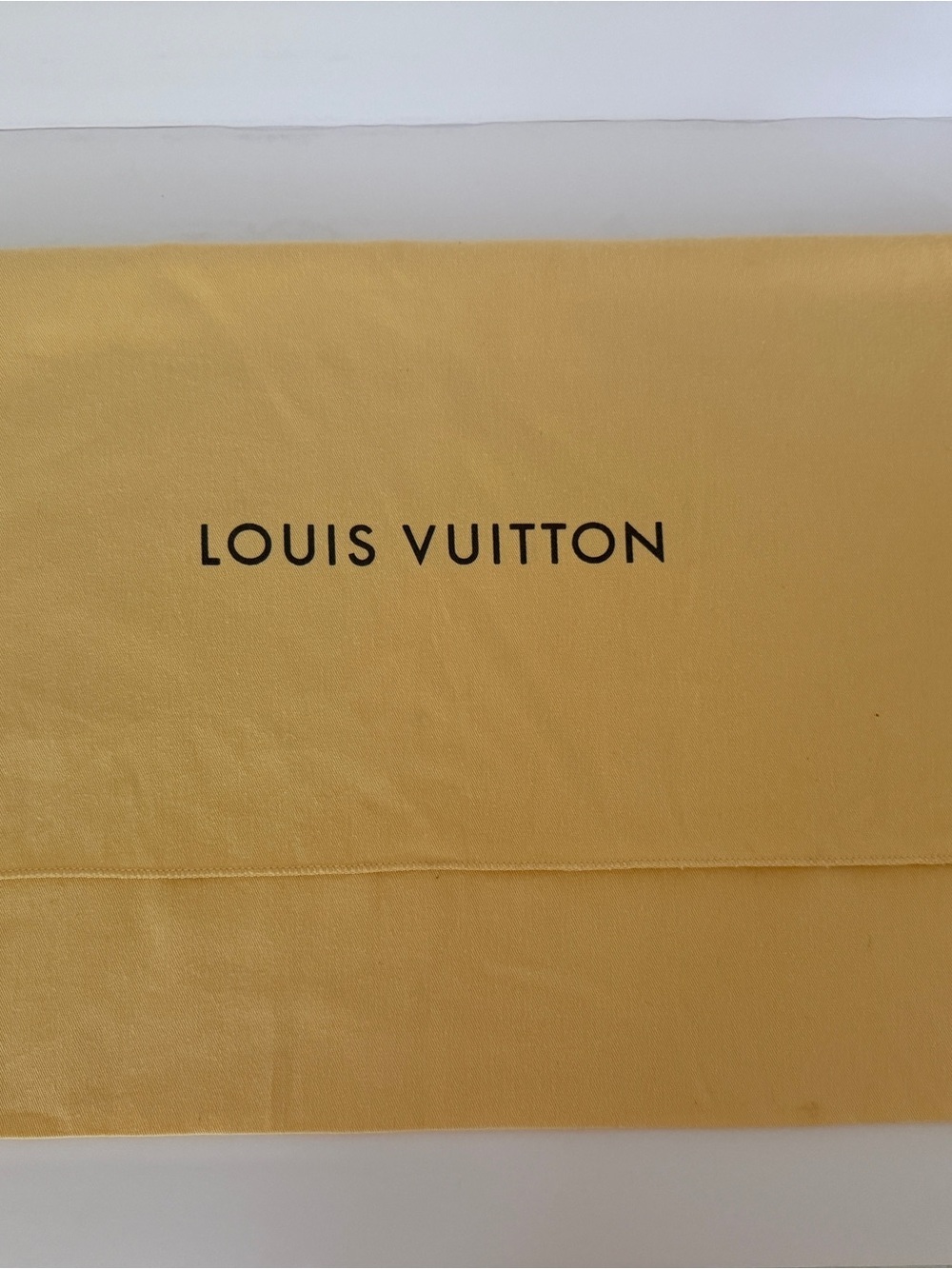 Large Authentic Louis Vuitton Dustcover